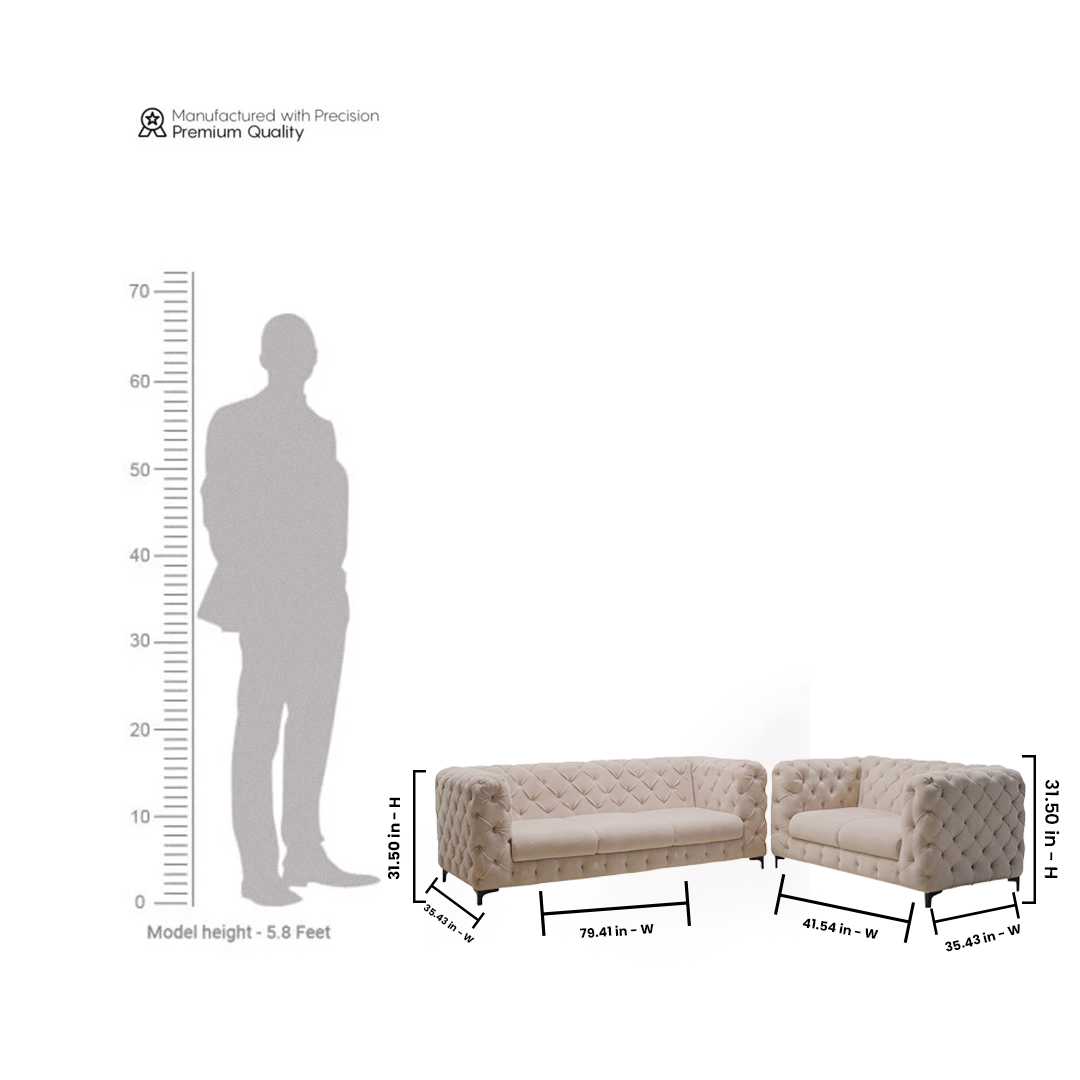 Elan Chester Sofa 3 Seater
