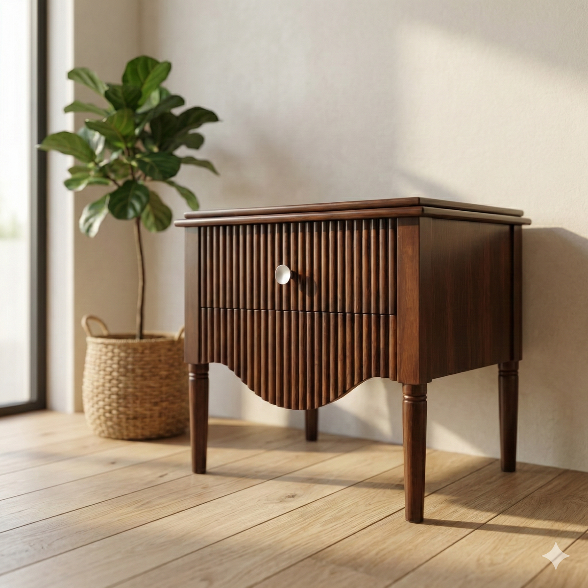 Mahogany Wave Table