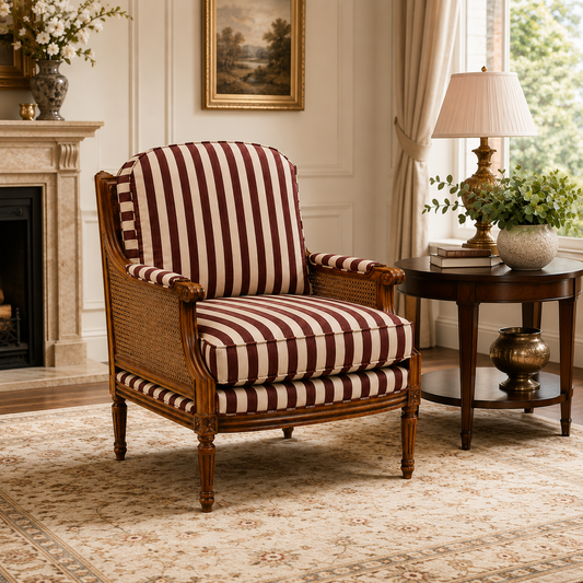 Regal Stripe Armchair