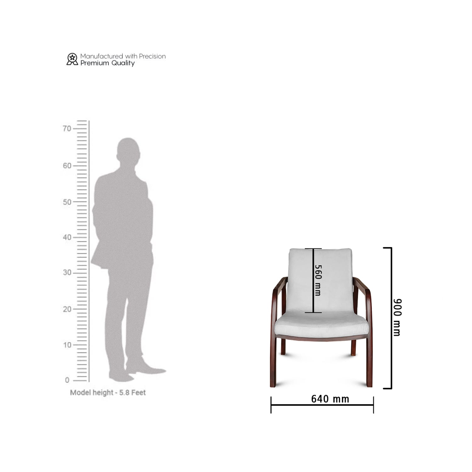 Sleek Curve Lounge Chair