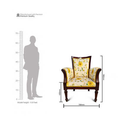 Blossom Wingback Chair