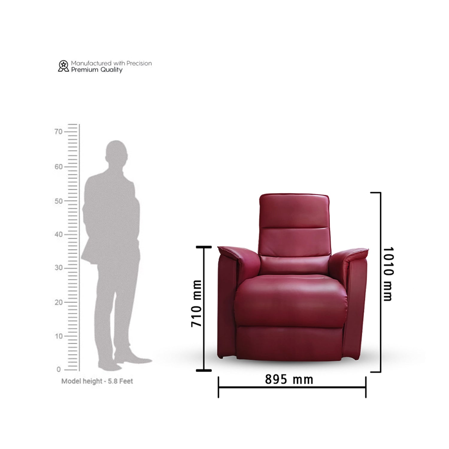 Crimson Motion Recliner