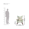 Majestic Boho Wing Chair