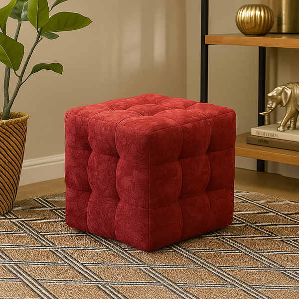 Crimson Cube Puffie