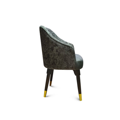 Velvet Ember Chair