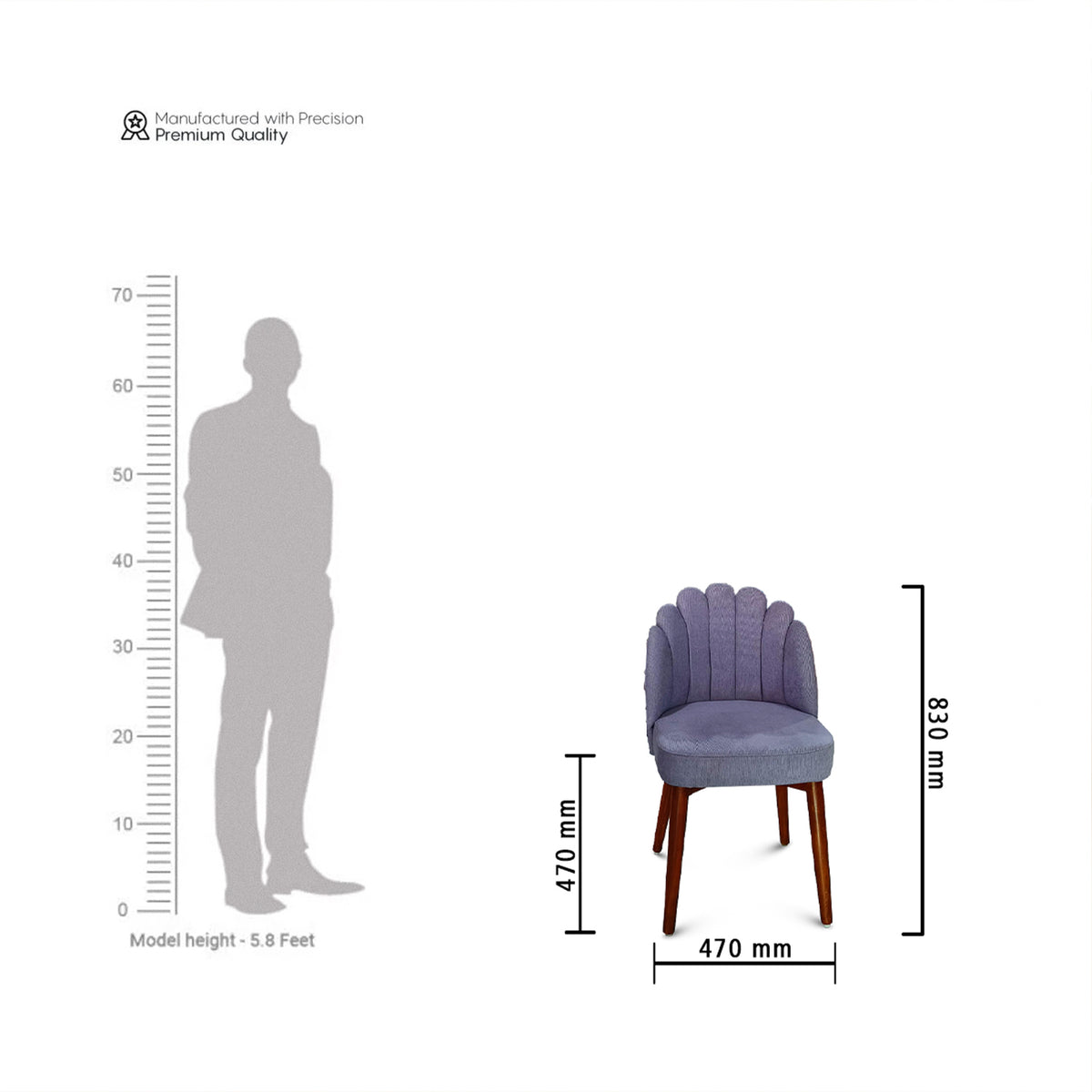 Blossom Shell Accent Chair