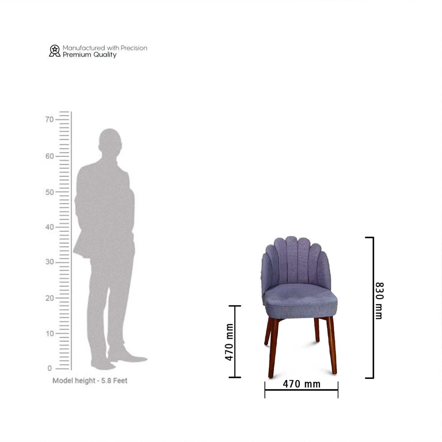 Blossom Shell Accent Chair