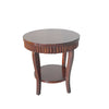 Regal Groove Round End Table