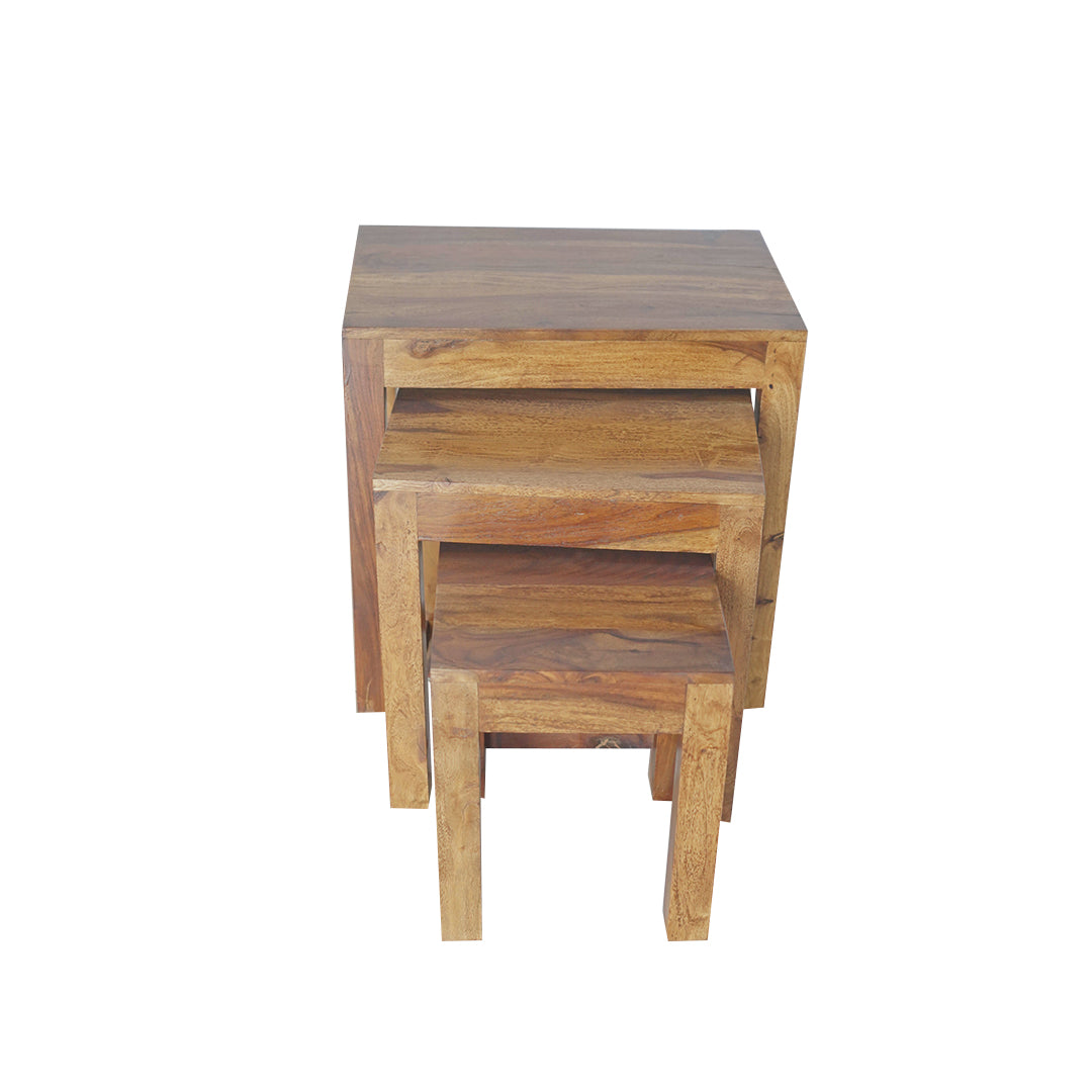 Terra Nesting Teak Tables