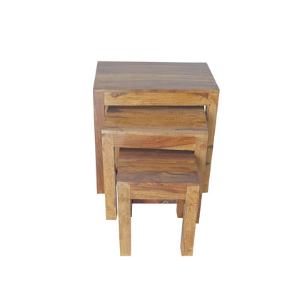 Terra Nesting Teak Tables