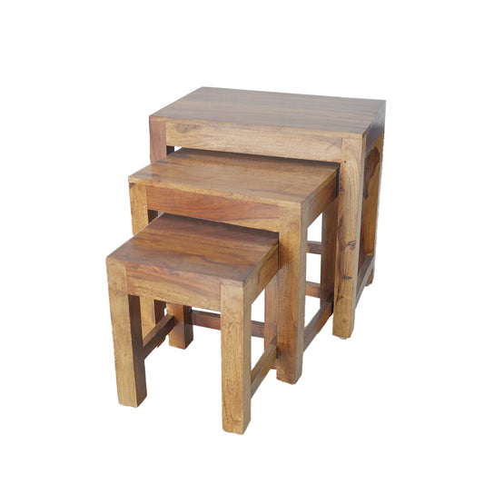Terra Nesting Teak Tables