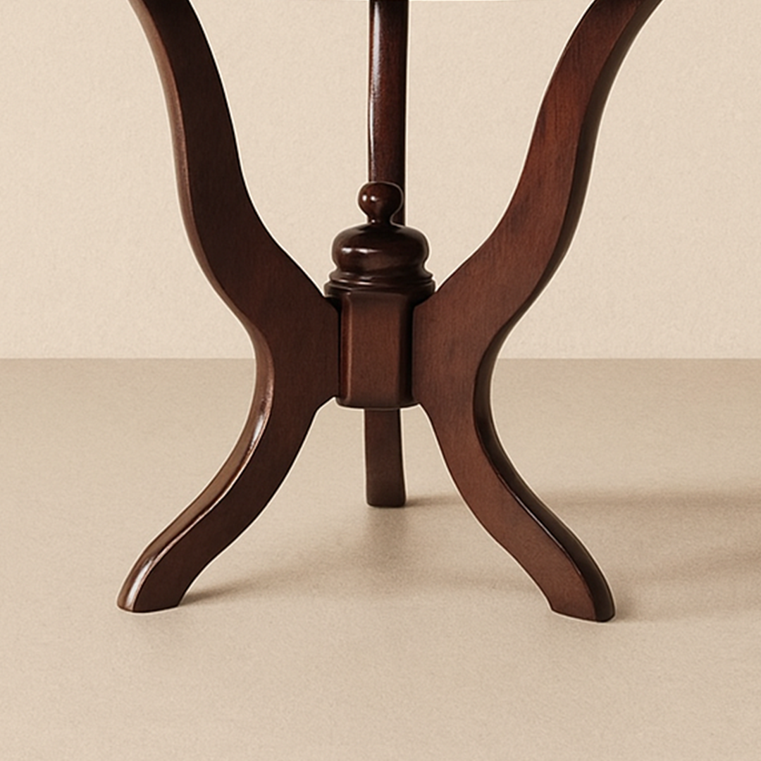 Orchid Walnut Cane Table