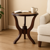 Orchid Walnut Cane Table
