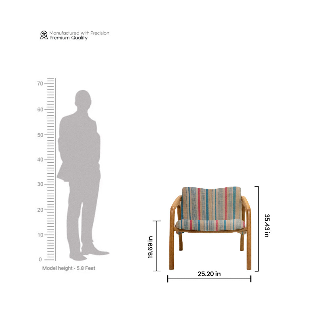 Curve Lounge Chair - Breeze