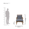 Heritage Teak Armchair - Ash