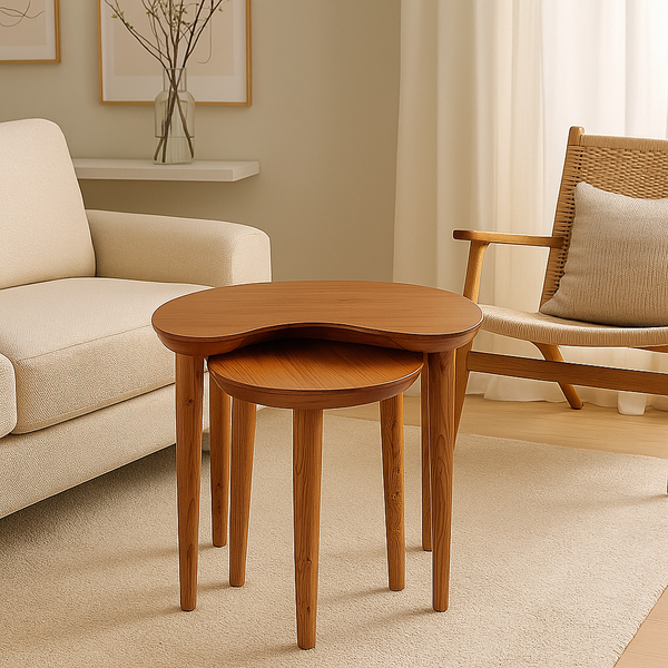 Nordic Nest Teak Tables