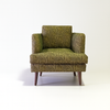 Teak Lounge Chair - Moss