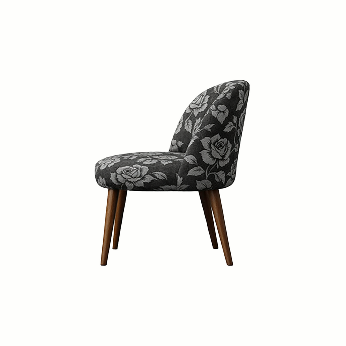 Velvet Chair - Noir