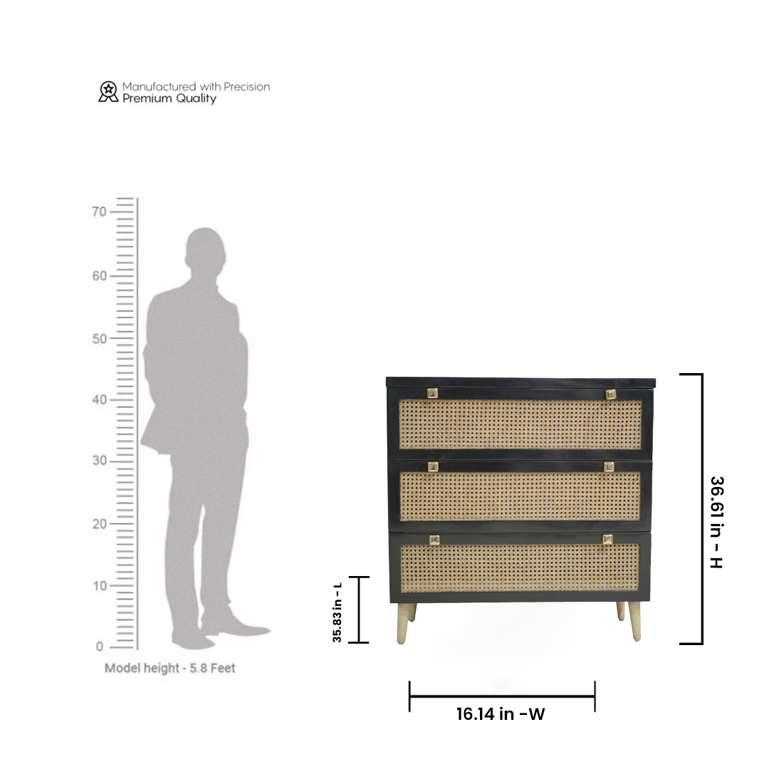 Chest of Drawers - Noir