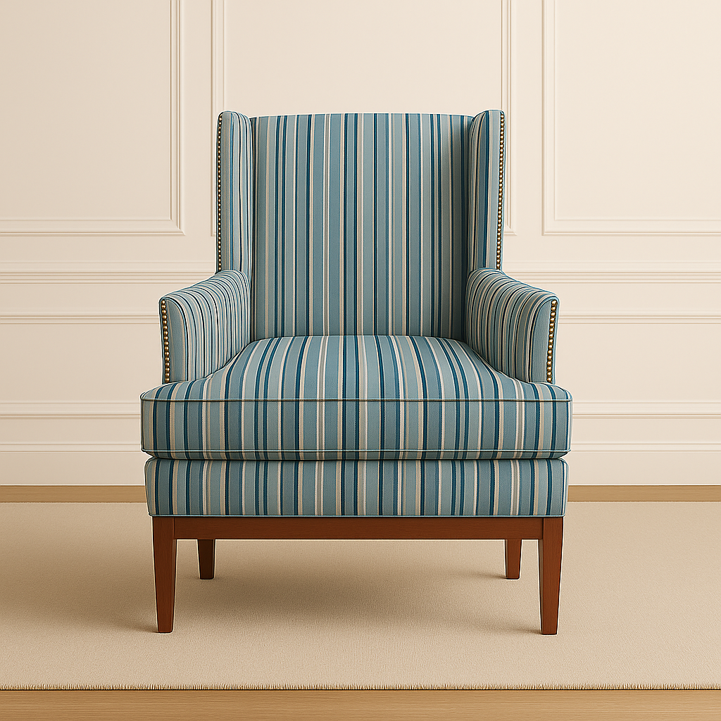 Grace Accent Chair - Azure