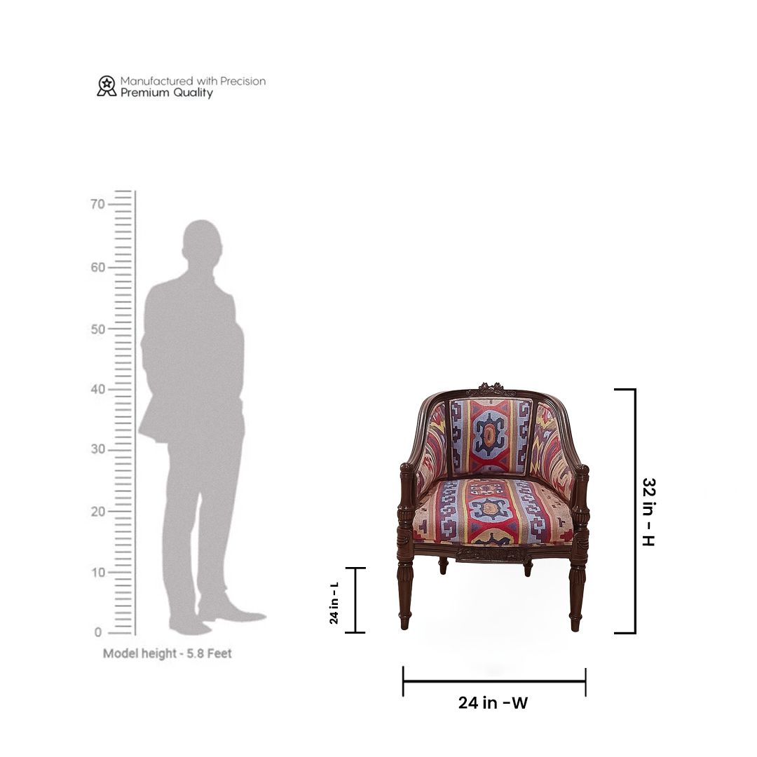 Vintage Teak Armchair