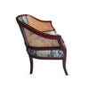 Rattan Lounge Chair - Azure