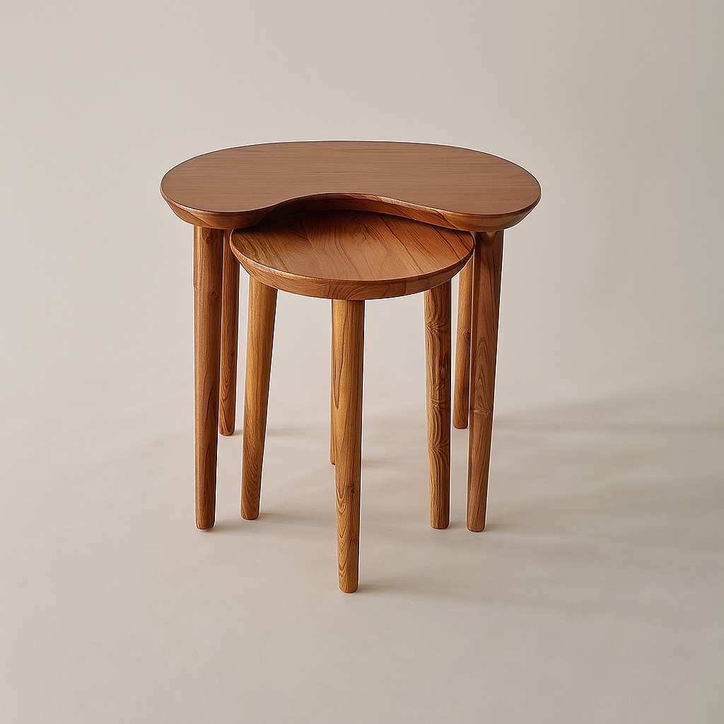 Nordic Nest Teak Tables