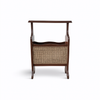 Vintage Weave Magazine Table