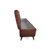 Ottoman Bench - Crimson