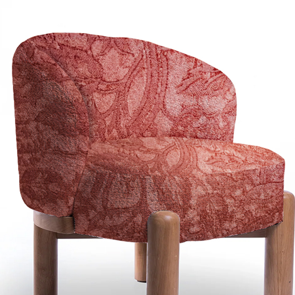 Bloom Accent Chair - Blush