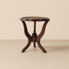 Orchid Walnut Cane Table