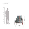 Grace Accent Chair - Harbor