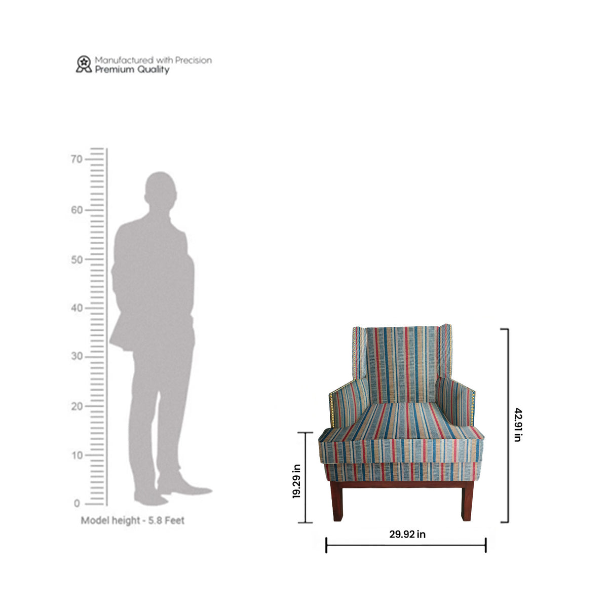 Grace Accent Chair - Harbor