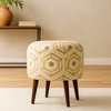 Honeycomb Luxe Foot Stool