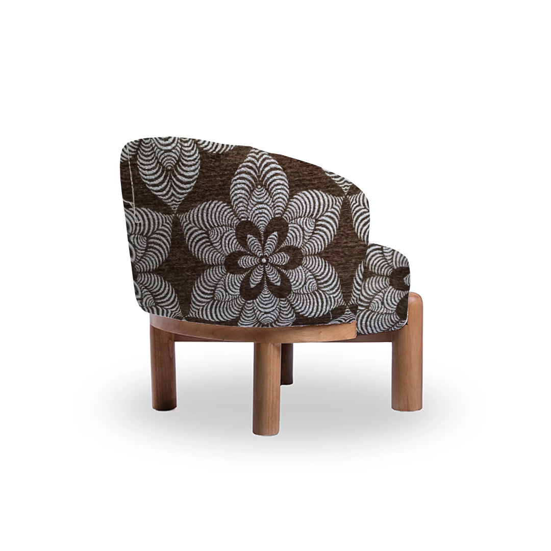 Bloom Accent Chair Jet Black