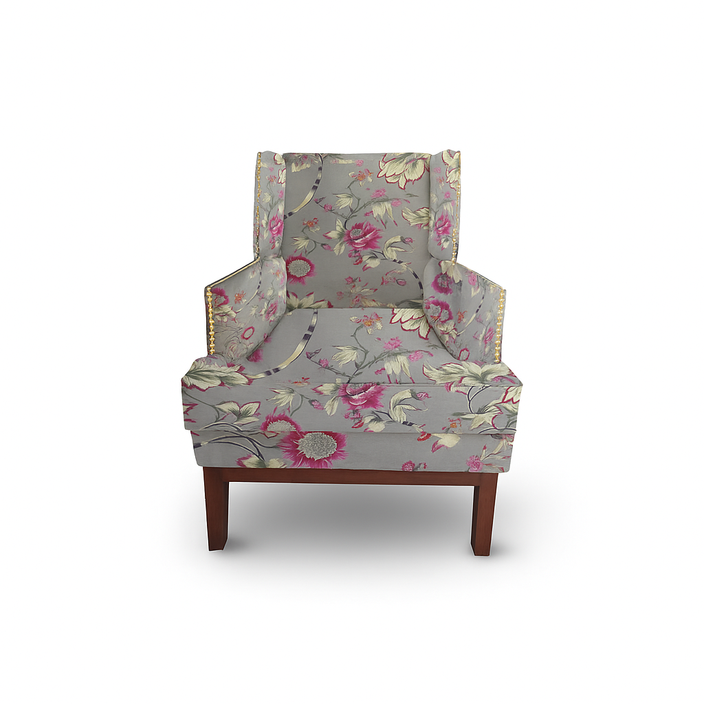 Grace Accent Chair - Flora