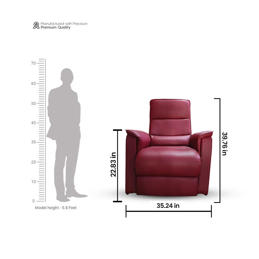 Crimson Motion Recliner