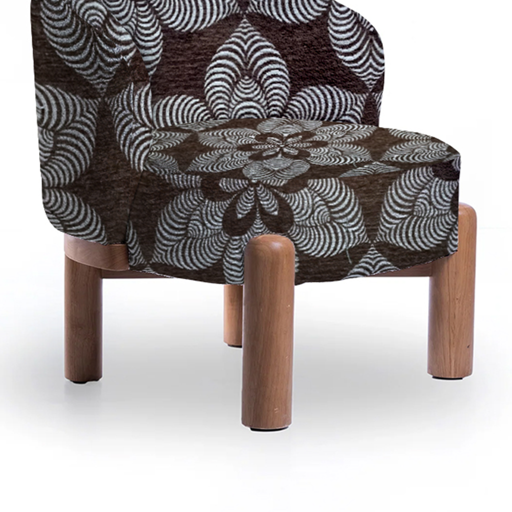 Bloom Accent Chair Jet Black