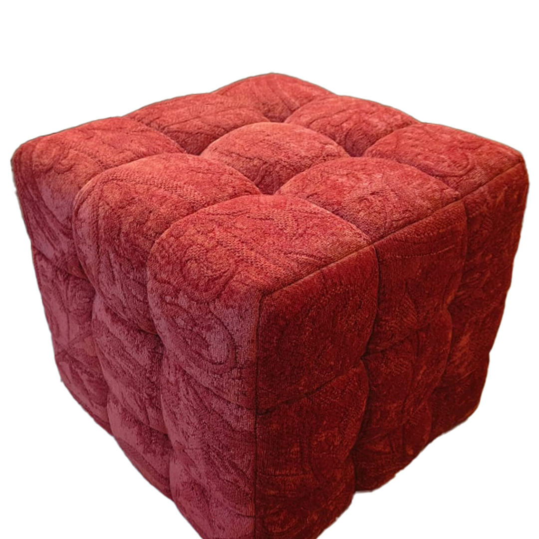 Crimson Cube Puffy