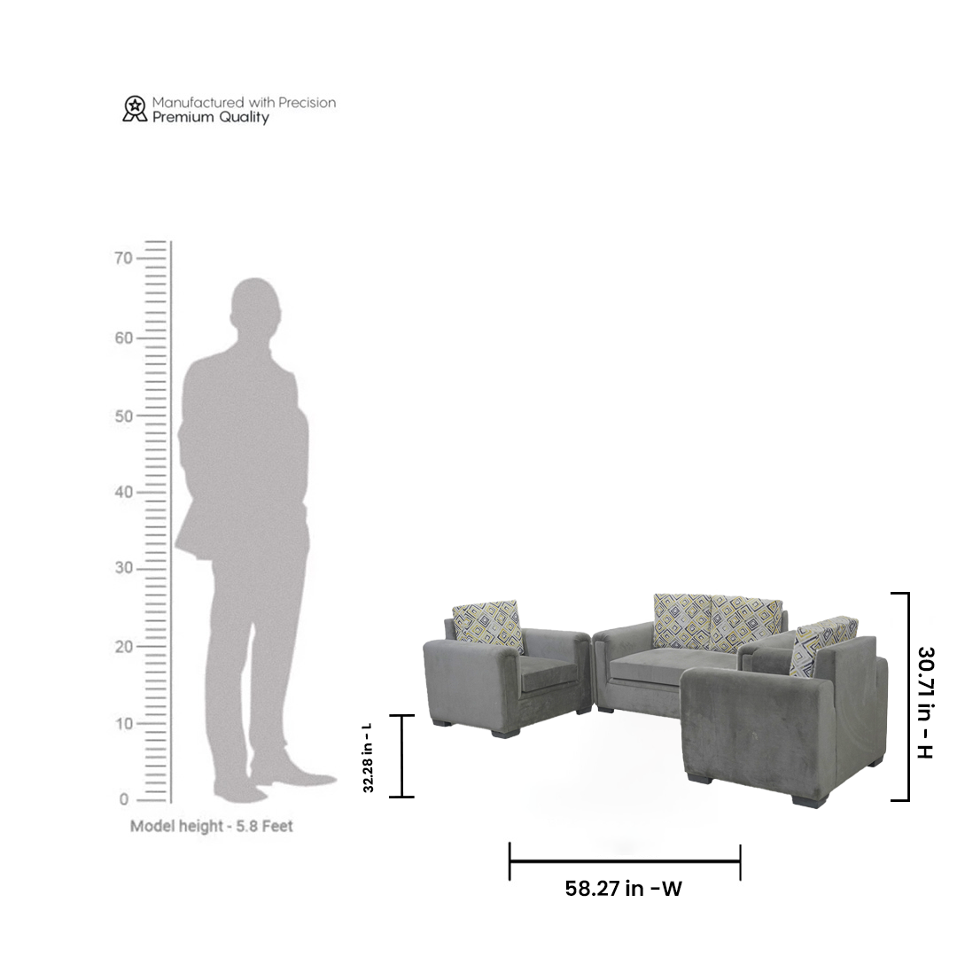 Oslo Soda Sofa 5 Seater Set