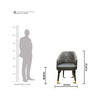 Velvet Ember Chair
