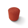 Terracotta Round Puffy Stool