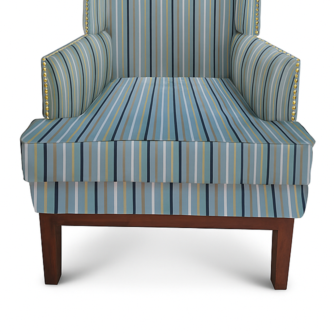Grace Accent Chair - Azure