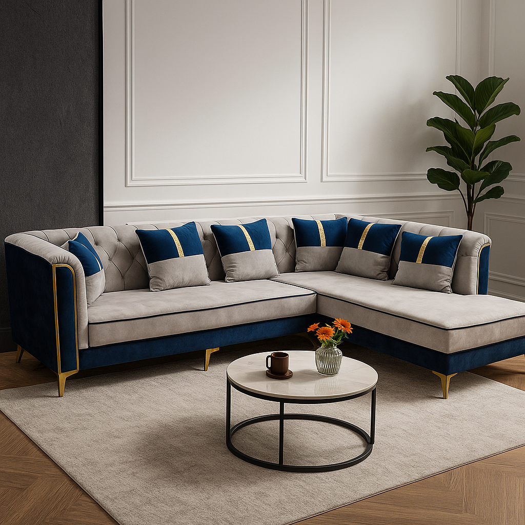 Silver Fern L-Shape Sofa