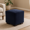Midnight Cube Ottoman