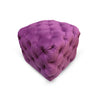 Tufted Velvet Ottoman