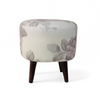 Ivory Bloom Foot Stool