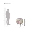 Ivory Bloom Foot Stool