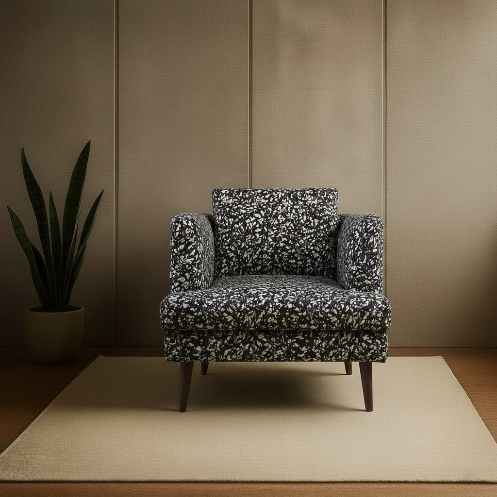 Teak Lounge Chair - Onyx