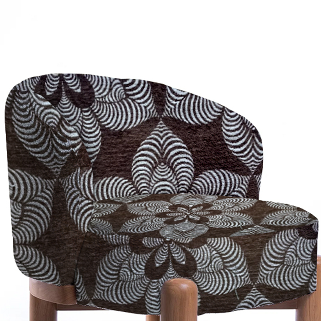 Bloom Accent Chair Jet Black